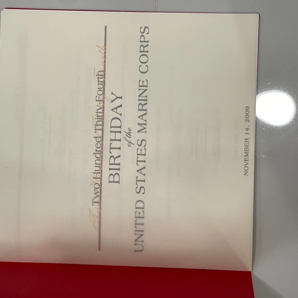 Marines Gift Marine Corp Booklet CD Military Service Semper Fidelis - Picture 8 of 10